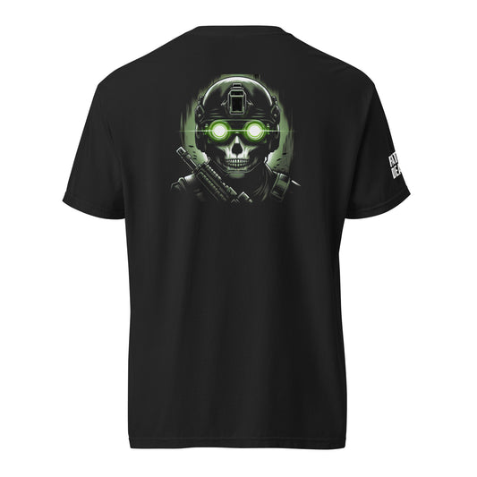 Deadly In The Dark – Skull Heavyweight T-Shirt